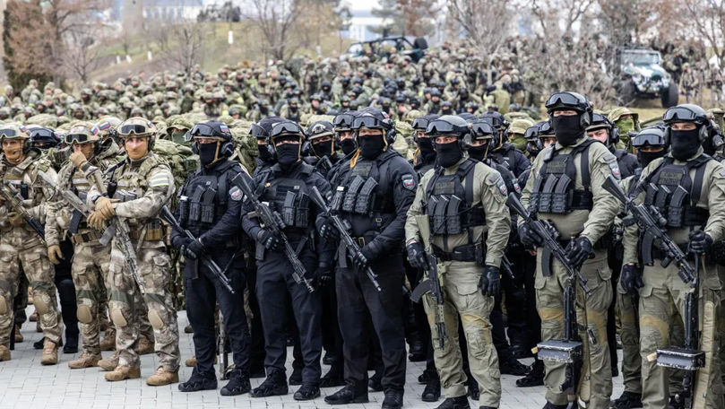 Mercenarii beți ai lui Kadîrov și militarii ruși s-au împușcat lângă Mariupol