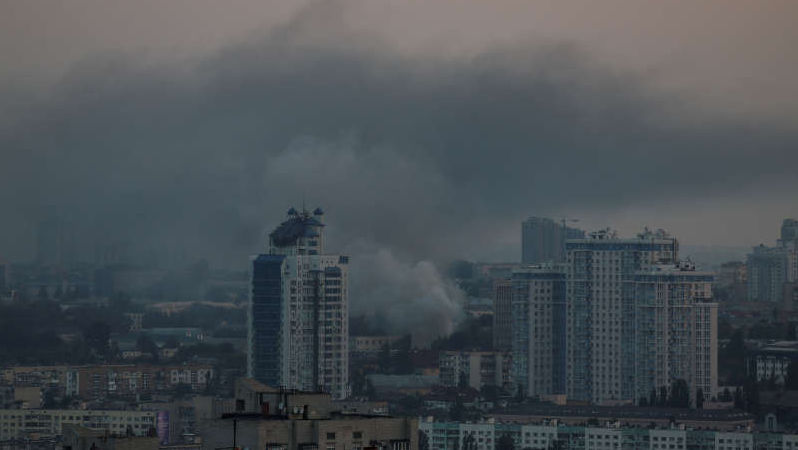 Ucraina: Nou atac cu drone ruseşti asupra Kievului
