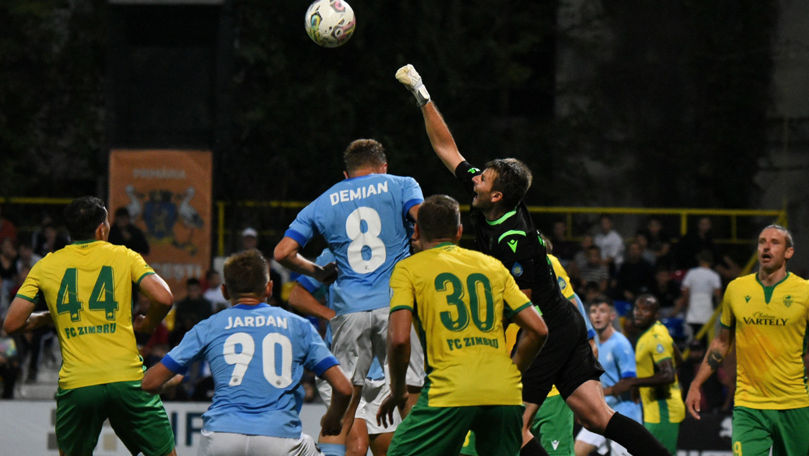 Zimbru Chișinău, a patra victorie consecutivă în Superliga