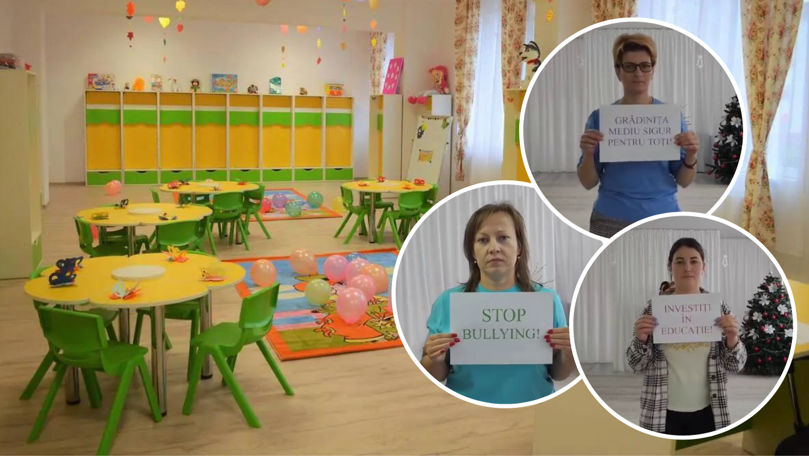 Angajații din grădinițe cer salarii mai mari: Educația începe aici