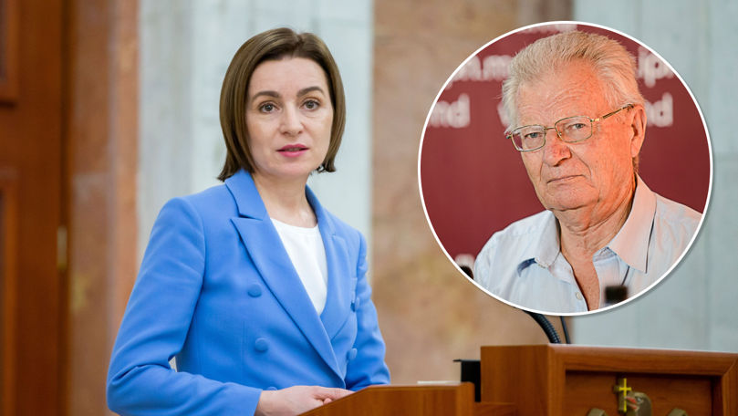 Ordin de Onoare pentru un expert în sociometrie, oferit de Maia Sandu