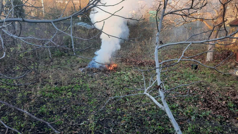 Mai multe persoane, amendate pentru provocarea incendiilor la Râșcani