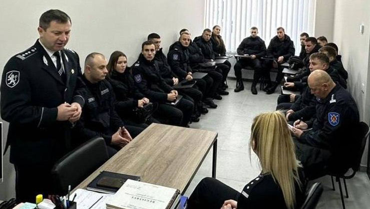 Studenții de la Academia de Poliție, în vizită la Inspectoratul Buiucani