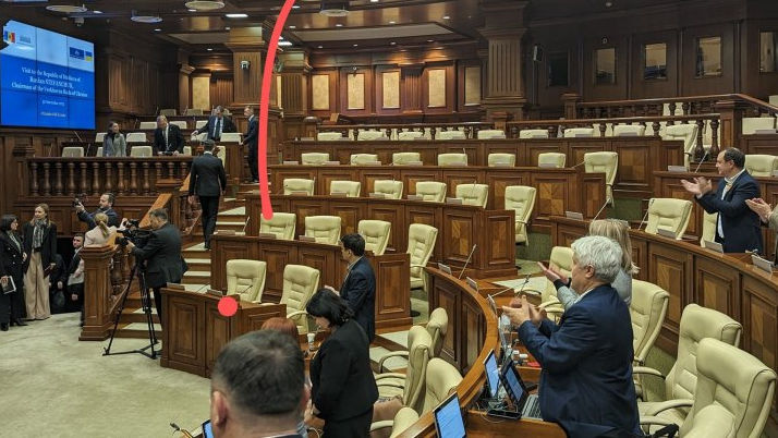 Deputații BCS au ignorat discursul lui Ruslan Stefanciuk. Marian: Absolut rușinos