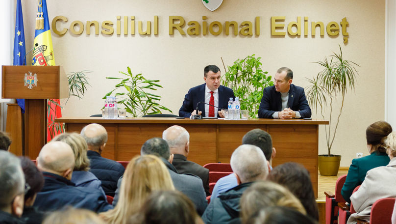 Petru Rotaru, vizită la Edineț: A discutat cu autoritățile publice locale