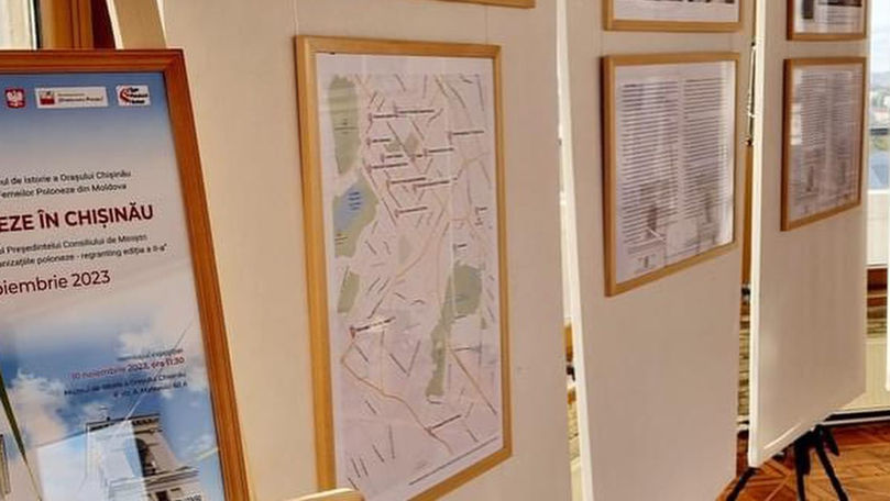 Expoziția Urme poloneze în Chişinău, vernisată la Muzeul de Istorie