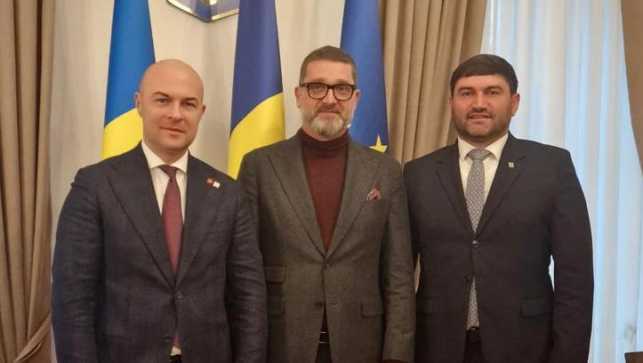 Ion Sula, în discuție cu Ambasadorul României la Chișinău, Cristian-Leon Țurcanu. Ce subiecte au abordat