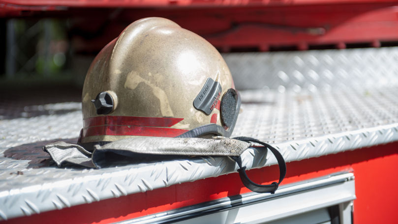 Incendiu la Sângerei: O bătrână a rămas fără casă