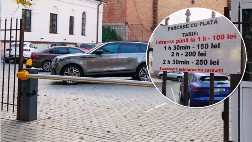 Parcările din Chișinău, un lux pentru șoferi: Prețurile bat la buzunare