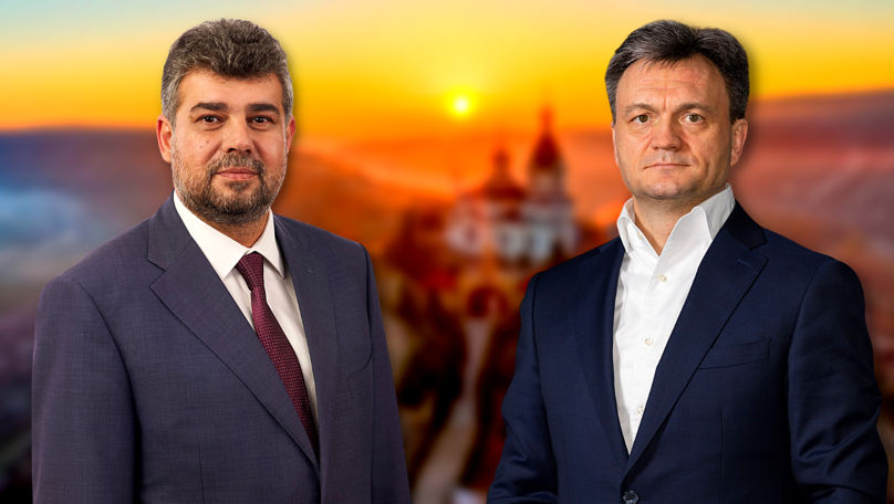 Premierul României, în discuții cu Dorin Recean: Susținem R. Moldova
