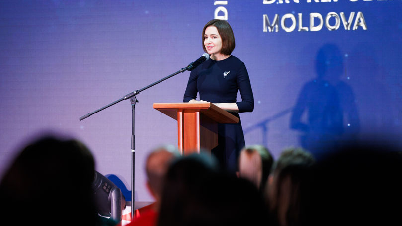 Maia Sandu a participat la Gala studenților originari din Republica Moldova
