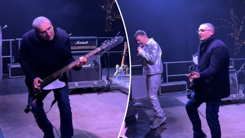 Renato Usatîi și Ionel Istrati, pe aceeași scenă. Ce melodie au fredonat