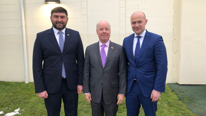 Ion Sula, întrevedere cu ambasadorul SUA la Chișinău, Kent D. Logsdon