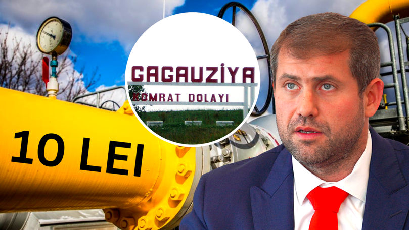 Găgăuzia nu a primit gaz cu 10 lei. Cum explică Șor tranzacția eșuată