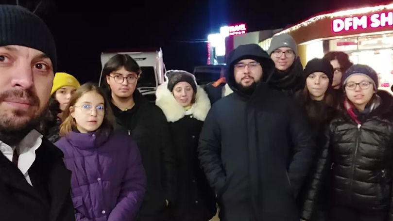 15 voluntari din România, blocați la frontiera cu Moldova de cinci ore