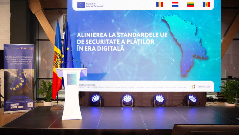 Alinierea sistemului de plăți la standardele UE, discutată la Chișinău