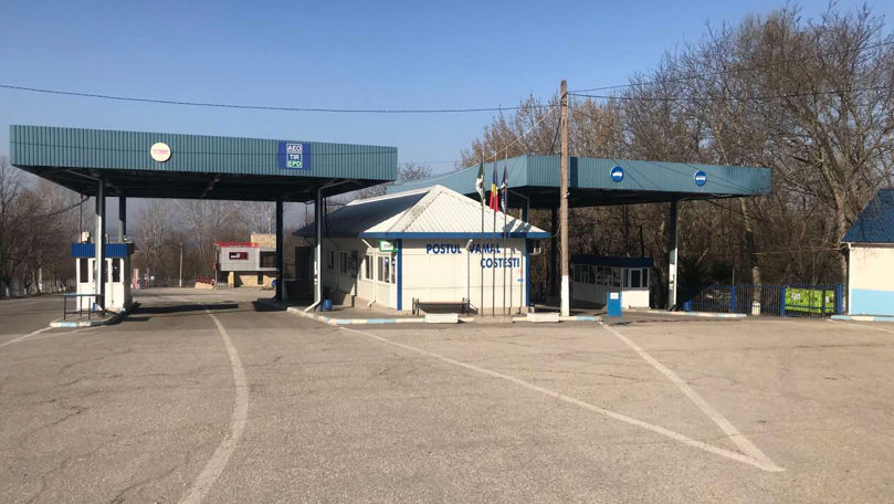 Atenție transportatori: Circulația la vama Costești-Stânca este sistată