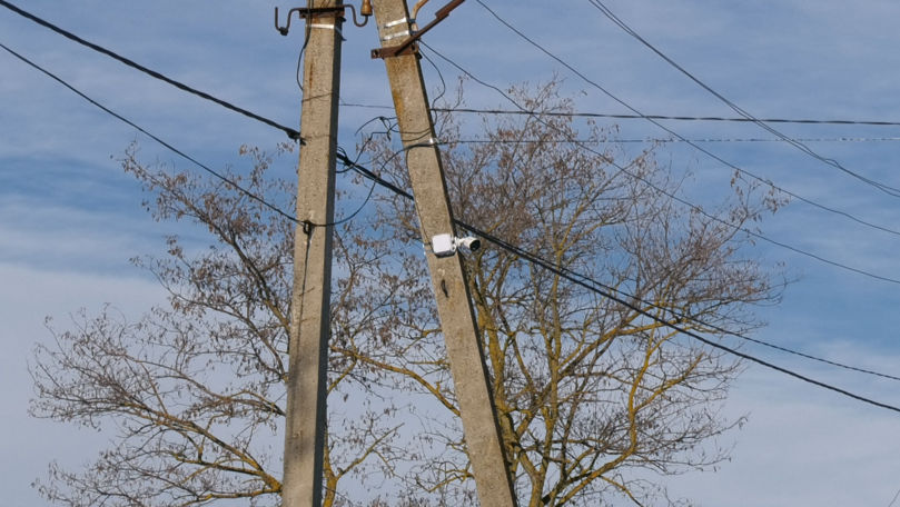 Camere de supraveghere, instalate într-un sat din Ștefan Vodă: Ce spun locuitorii