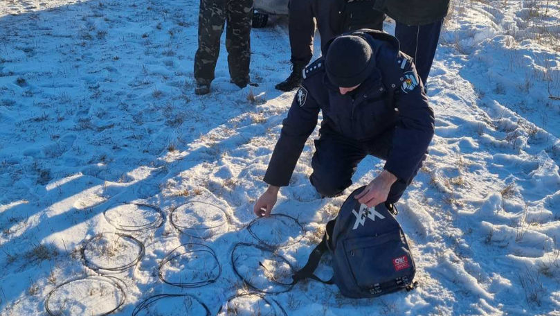 Caz de braconaj, depistat de inspectorii de mediu la Dondușeni