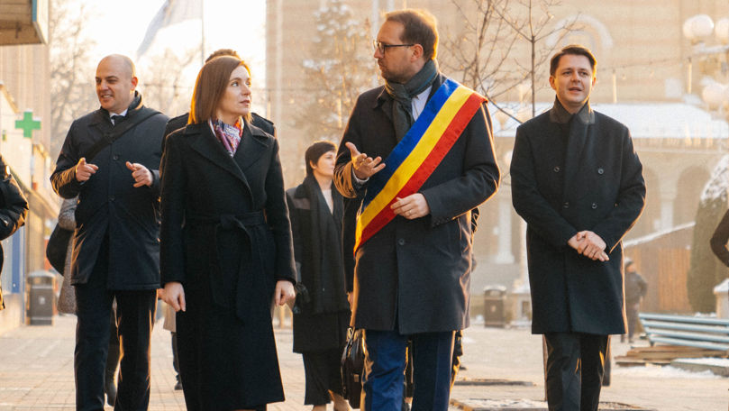Maia Sandu, în vizită în România: Ce vedem la Timișoara, vrem și pentru Moldova