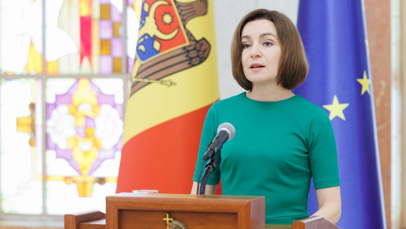 Ce cadouri a primit Maia Sandu în trimestrul IV al anului 2023
