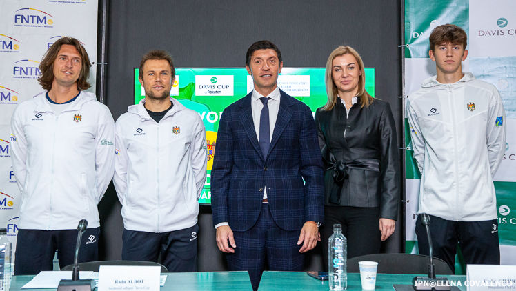 Echipa Moldovei este pregătită de Davis Cup 2024