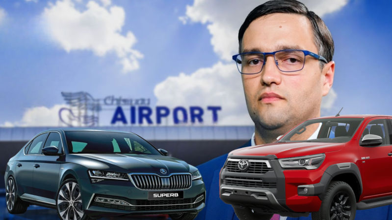 În mijlocul crizei, administrația Aeroportului a cumpărat mașini de lux