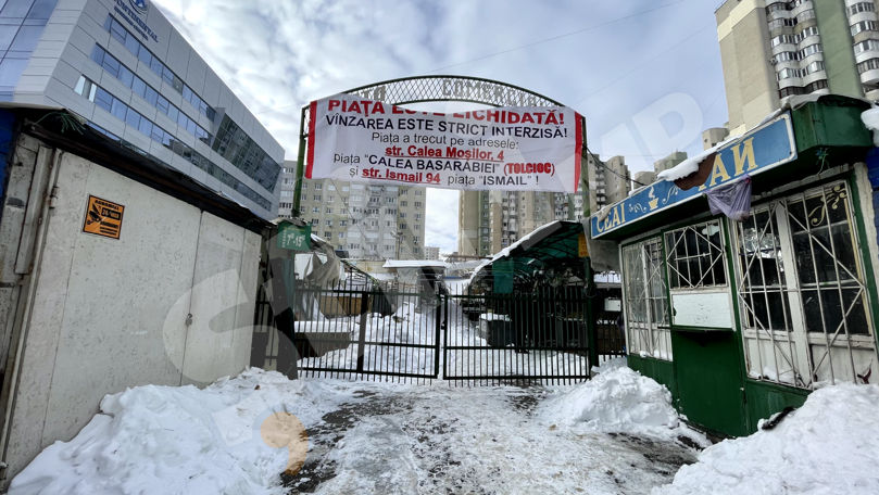 Piața Tiraspol din Chișinău a fost lichidată. Soarta comercianților