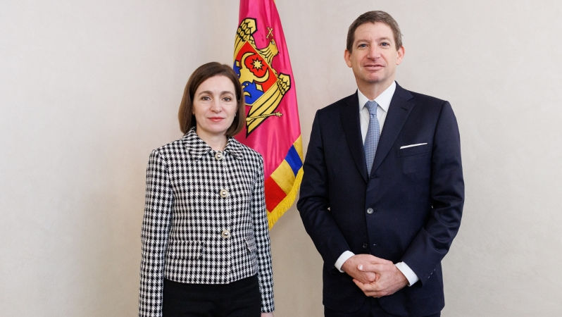 Sandu a îndemnat DFC din SUA să investească în afacerile din Moldova