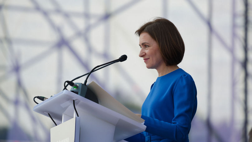 Maia Sandu a mulțumit Franței și Germaniei pentru sprijinul oferit Moldovei