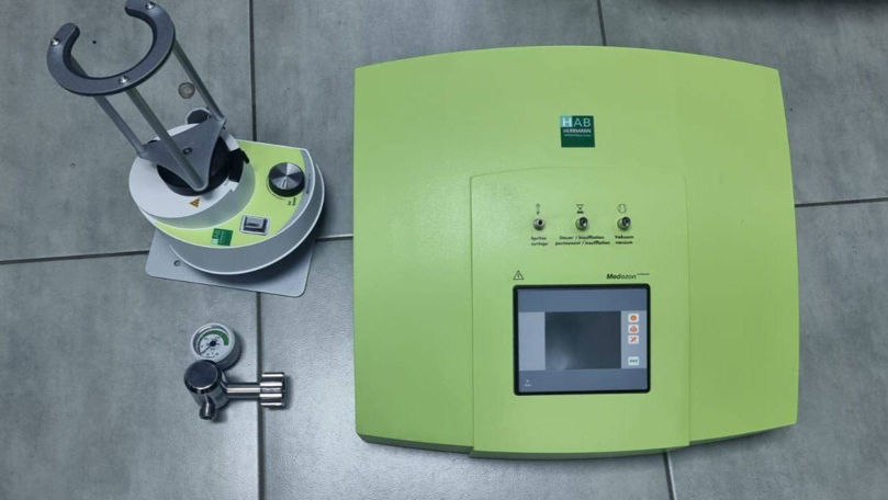 Un generator de ozon de 14.000 de dolari, ridicat la PTF Leușeni