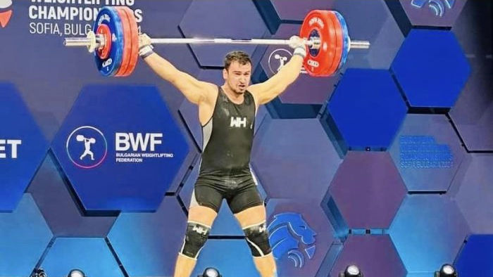 Halterofilul Marin Robu a cucerit două medalii la Campionatul European