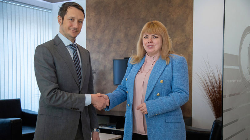 Anca Dragu a avut o întrevedere cu șeful reprezentanței BEI în Moldova