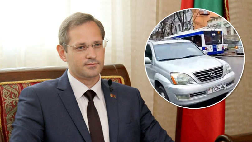 Vitali Ignatiev, surprins cum iese noapte de la Ambasada României