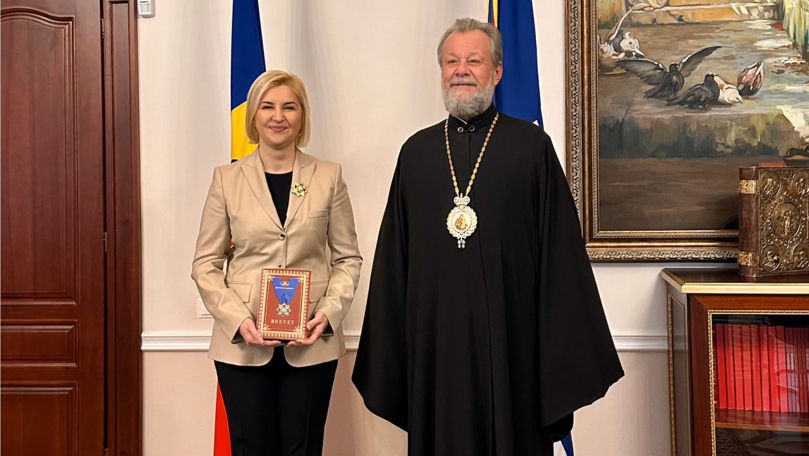 Vlah, decorată de Mitropolitul Vladimir cu Ordinul Meritul Bisericesc