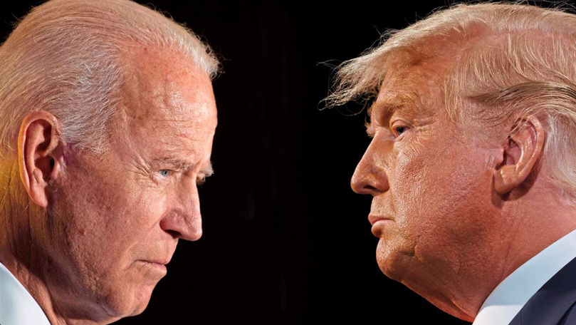 Joe Biden glumește pe seama lui Donald Trump: Un candidat e prea bătrân