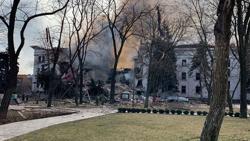 Mesajul lui Zelenski la doi ani de la bombardarea teatrului din Mariupol