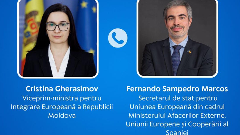 Aderarea la UE, discutată de Cristina Gherasimov cu un oficial european