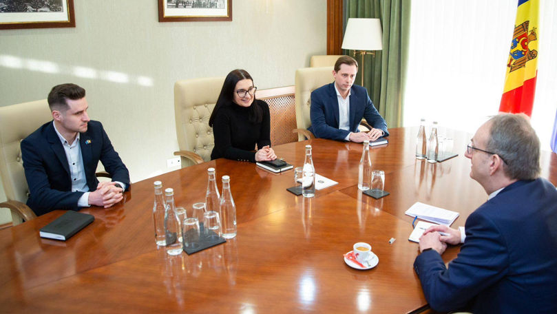 Gherasimov a avut o întrevedere cu ambasadorul Belgiei în R. Moldova