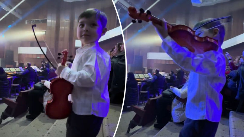 Imagini virale de la concertul lui Botgros: Un copil a atras atenția tuturor