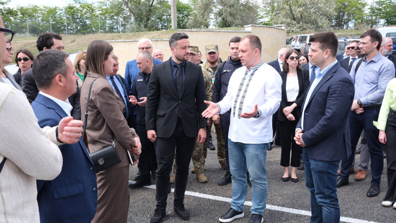 MIDR: Punctul de trecere a frontierei Giurgiulești-Reni, inaugurat