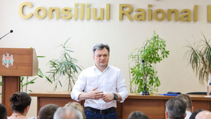 Dorin Recean, în discuții cu autoritățile din Edineț: Să fim uniți
