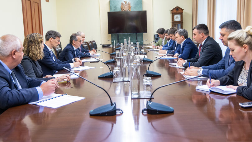 Dorin Recean, în discuții cu reprezentanții BERD. Subiectele abordate