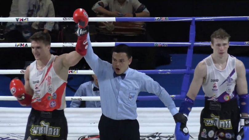 Sportivul Artiom Livadari a devenit campion mondial la muay thai