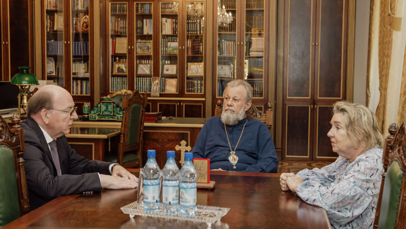 Vasneţov, în vizită la Mitropolia Moldovei. Ce a vorbit cu ÎPS Vladimir