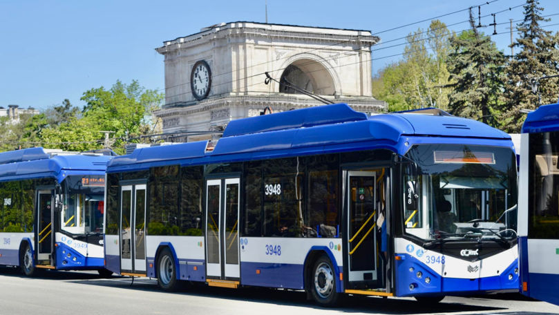 Investiții de 600 de milioane de lei în transportul public din Chișinău