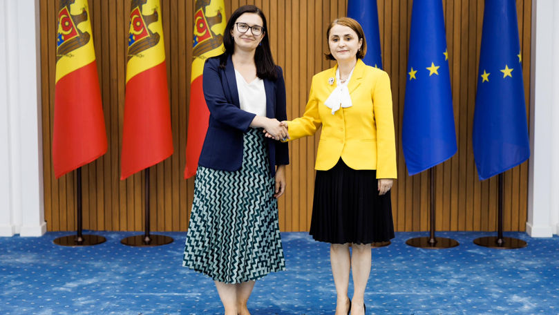 Parcursul european al Moldovei, discutat de Cristina Gherasimov și Luminița Odobescu