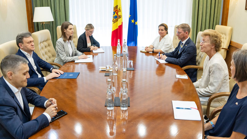 Recean, întrevedere de rămas-bun cu ambasadoarea Norvegiei în Moldova
