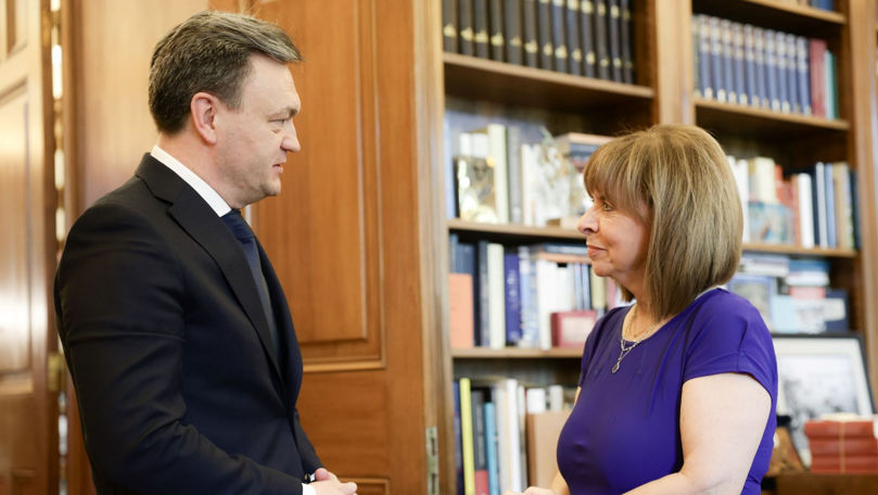 Dorin Recean a discutat cu președinta Greciei, Katerina Sakellaropoulou