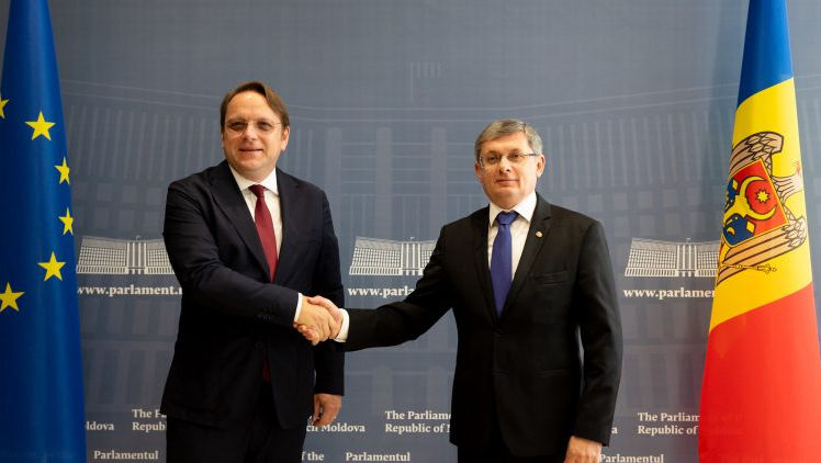 Agenda de reforme a țării, discutată de Igor Grosu cu un oficial UE